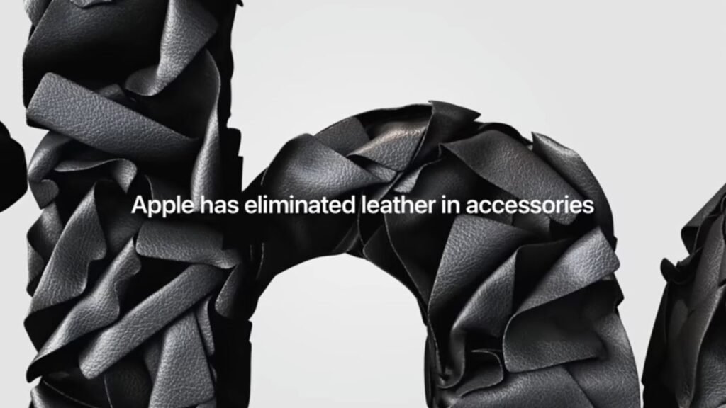 Apple bans leather accessories