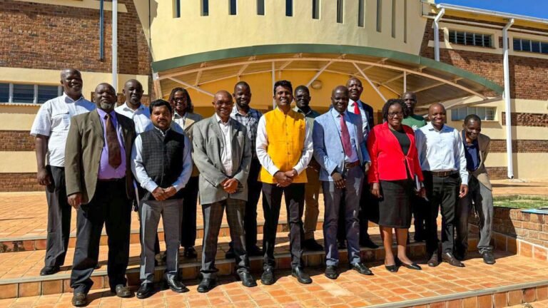 CSIR-CLRI team at Zimbabwe