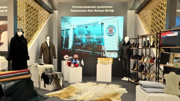 “Made in Uzbekistan” Exhibition Showcases Leather and Footwear Excellence in Turkey