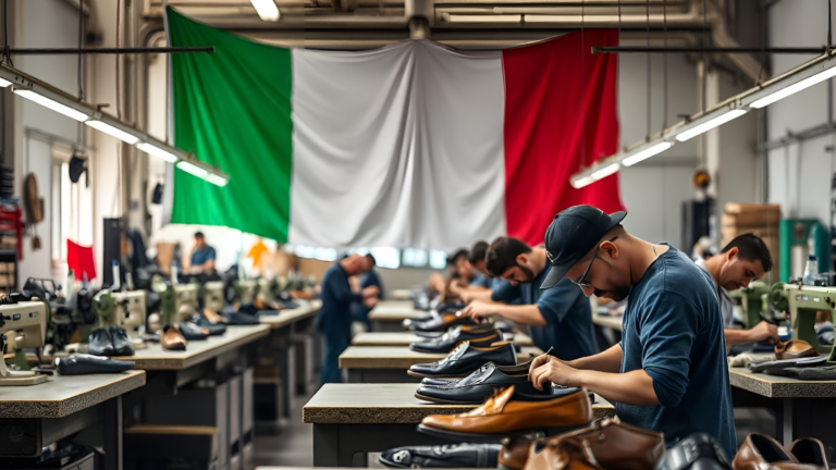 Italian Footwear Industry Faces Significant Challenges in 2024