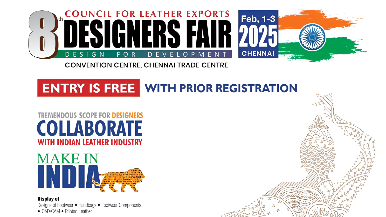 8th Leather Designers’ Fair to Take Center Stage at IILF 2025 in Chennai