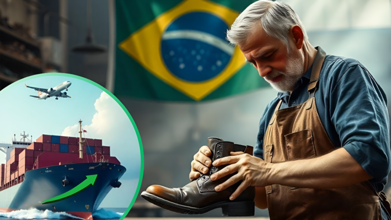 Brazil Exports 11.46 Million Pairs of Shoes in January 2025 Generating $88.3 Million