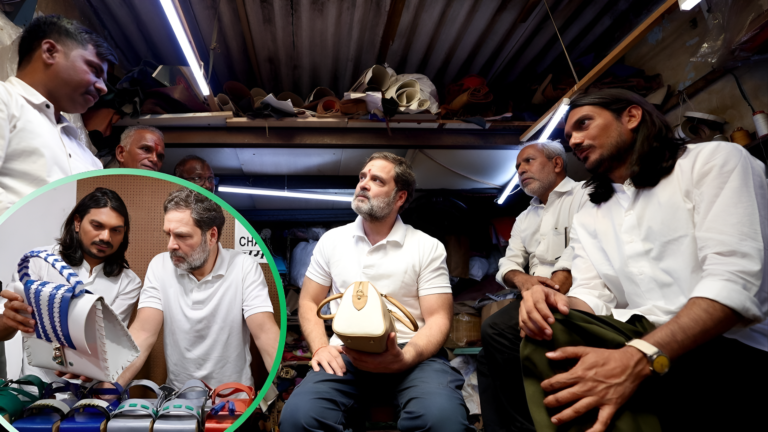 Rahul Gandhi Engages with Dharavi Leather Workers to Understand Industry Challenges