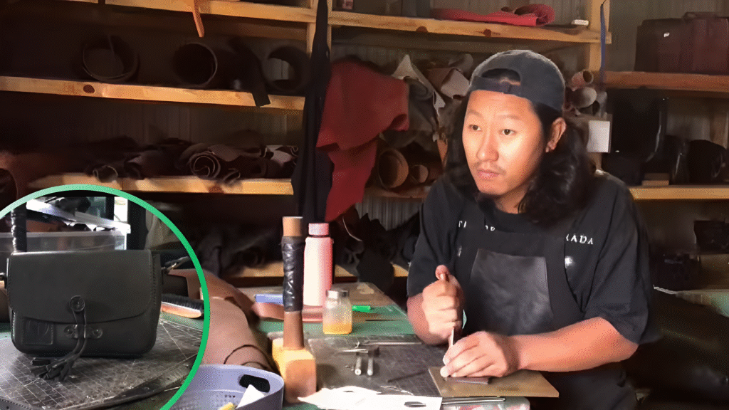 Young Leather Artisan in Manipur Builds Brand with Global Dreams Despite Challenges