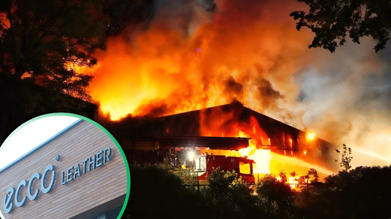 Ecco Leather Tannery in Dongen Burnt Down Overnight in Massive Fire