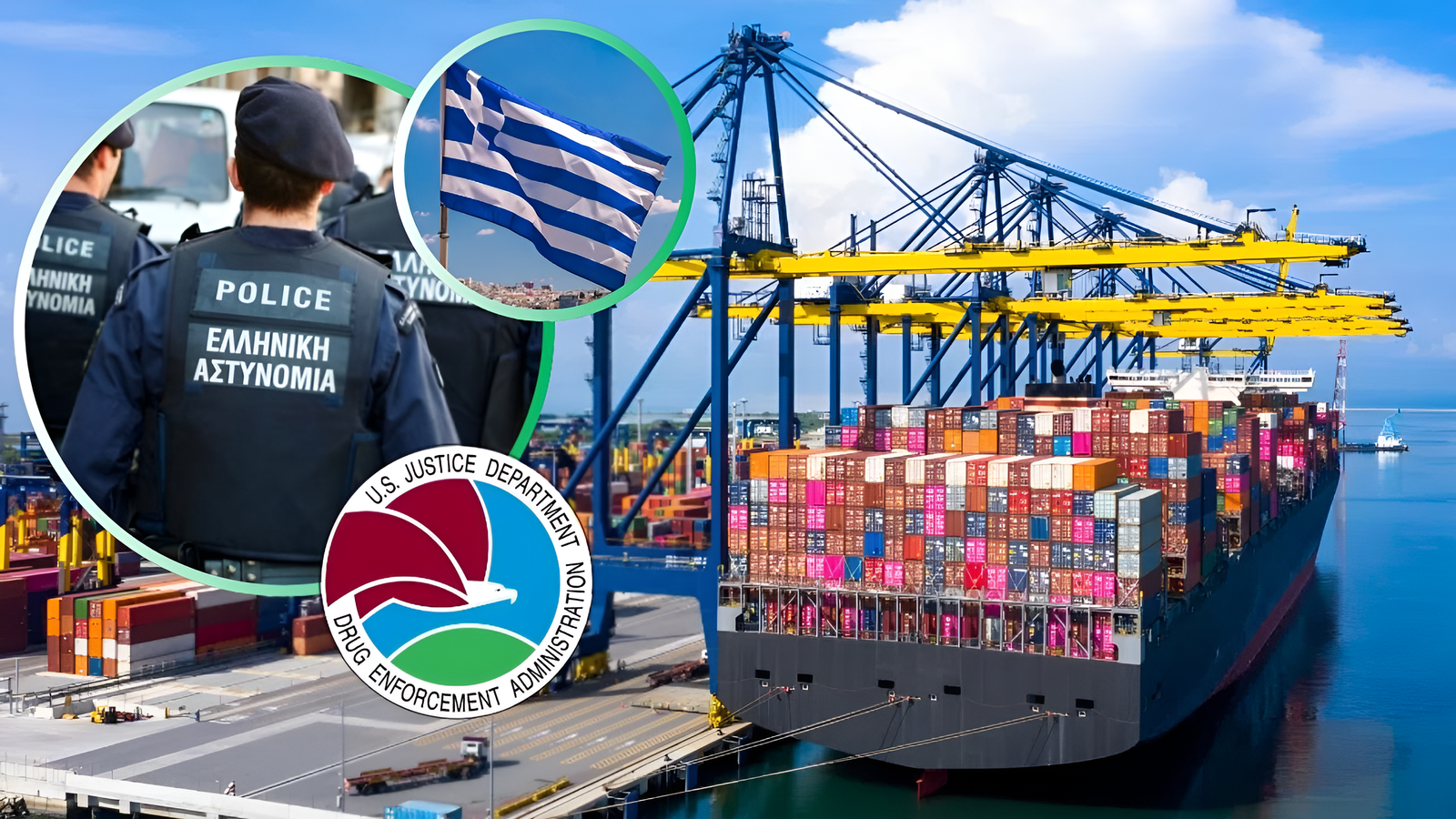 Greek Police Seize 800 Kg of Cocaine Hidden in Leather Shipments from Bolivia