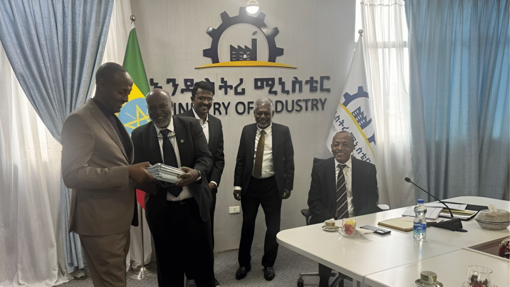 CLRI Presents Modjo Leather City Plan at Ethiopian Prime Minister's Manufacturing Council