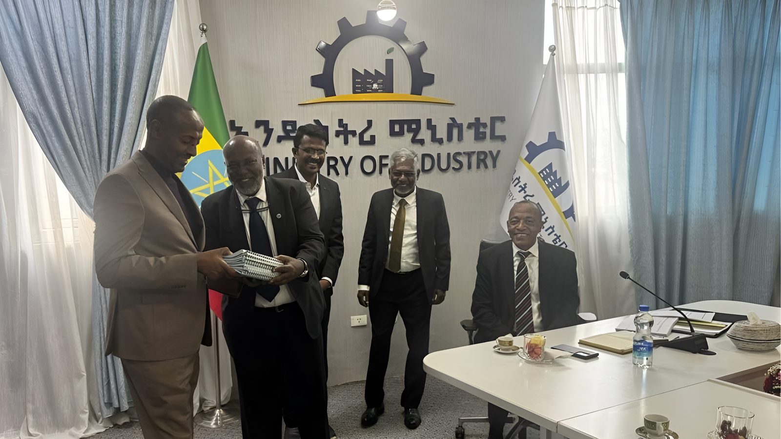 CLRI Presents Modjo Leather City Plan at Ethiopian Prime Minister's Manufacturing Council