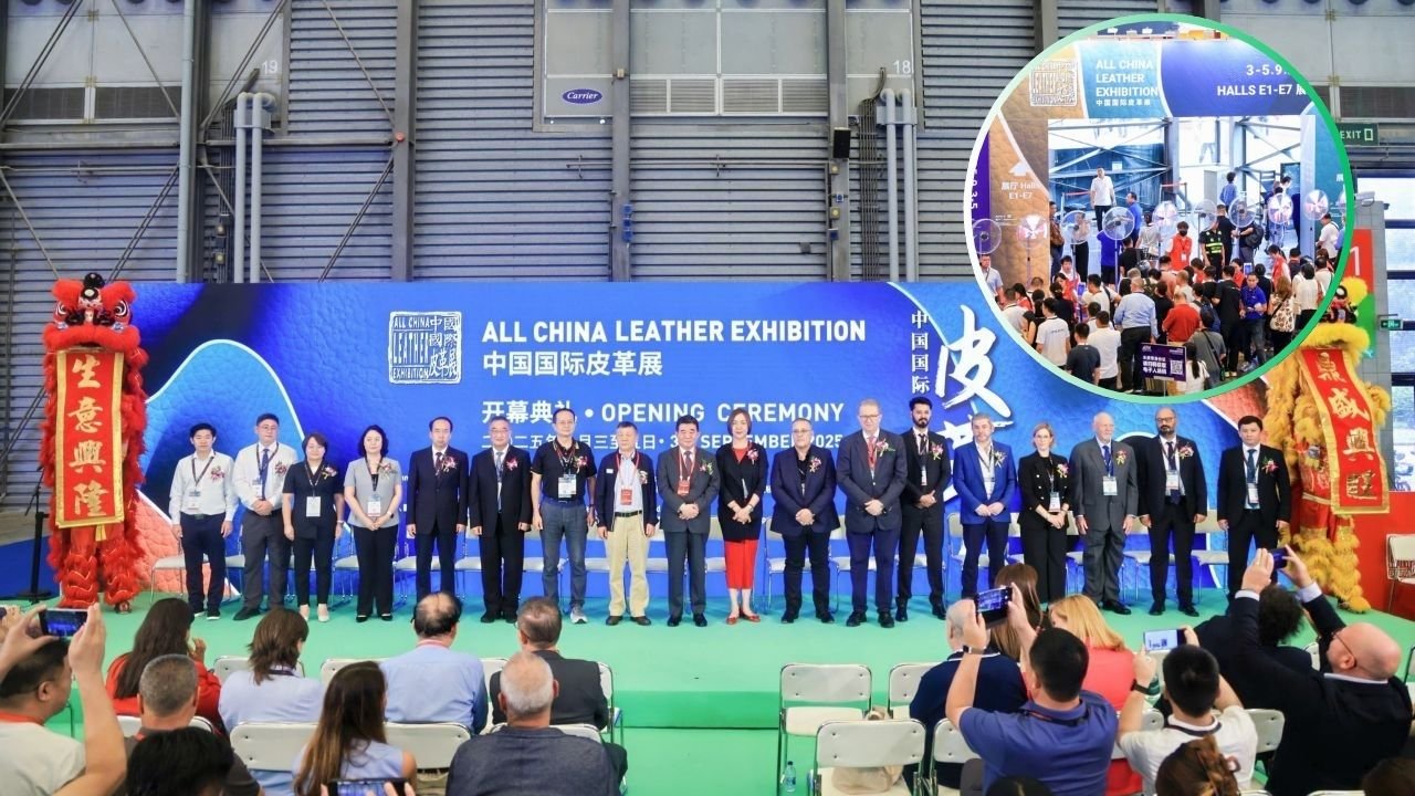 All China Leather Exhibition ACLE 2025 Opens Today at Shanghai
