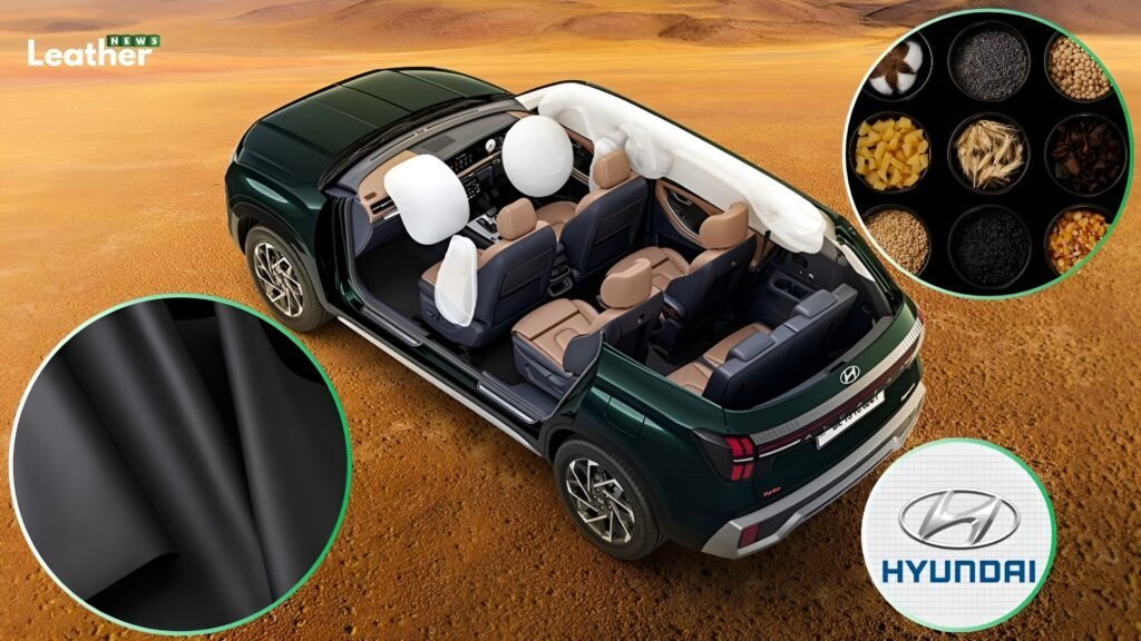Hyundai Partners With Uncaged Innovations to Make Leather Alternative Made From Cereal