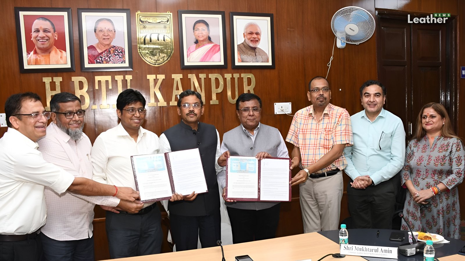 LSSC and HBTU sign MoU to Bridge Academia and Leather Industry Needs