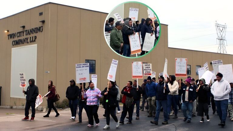 Twin City Tanning Workers Strike Over Wages in United States