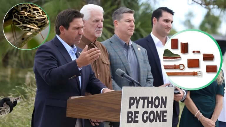 Florida Govt Partners with Inversa to Turn its Python Problem into Leather for Fashion Products
