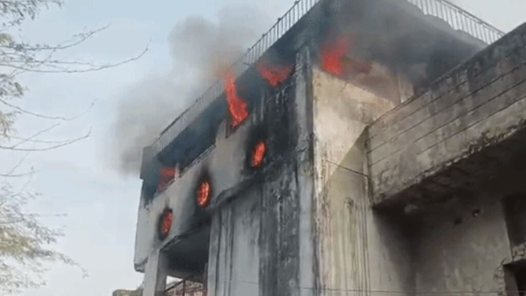 Fire Breaks Out in Jajmau Tannery Leaving Leather Stock Destroyed
