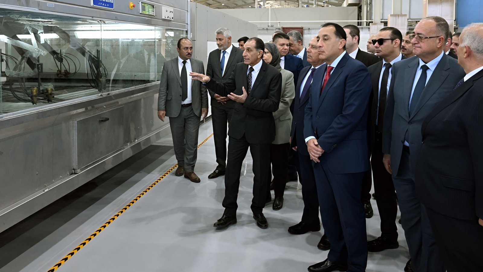 Egyptian PM Madbouli Inspects Revamped Leather Tanning Technology Center in Robbeki City