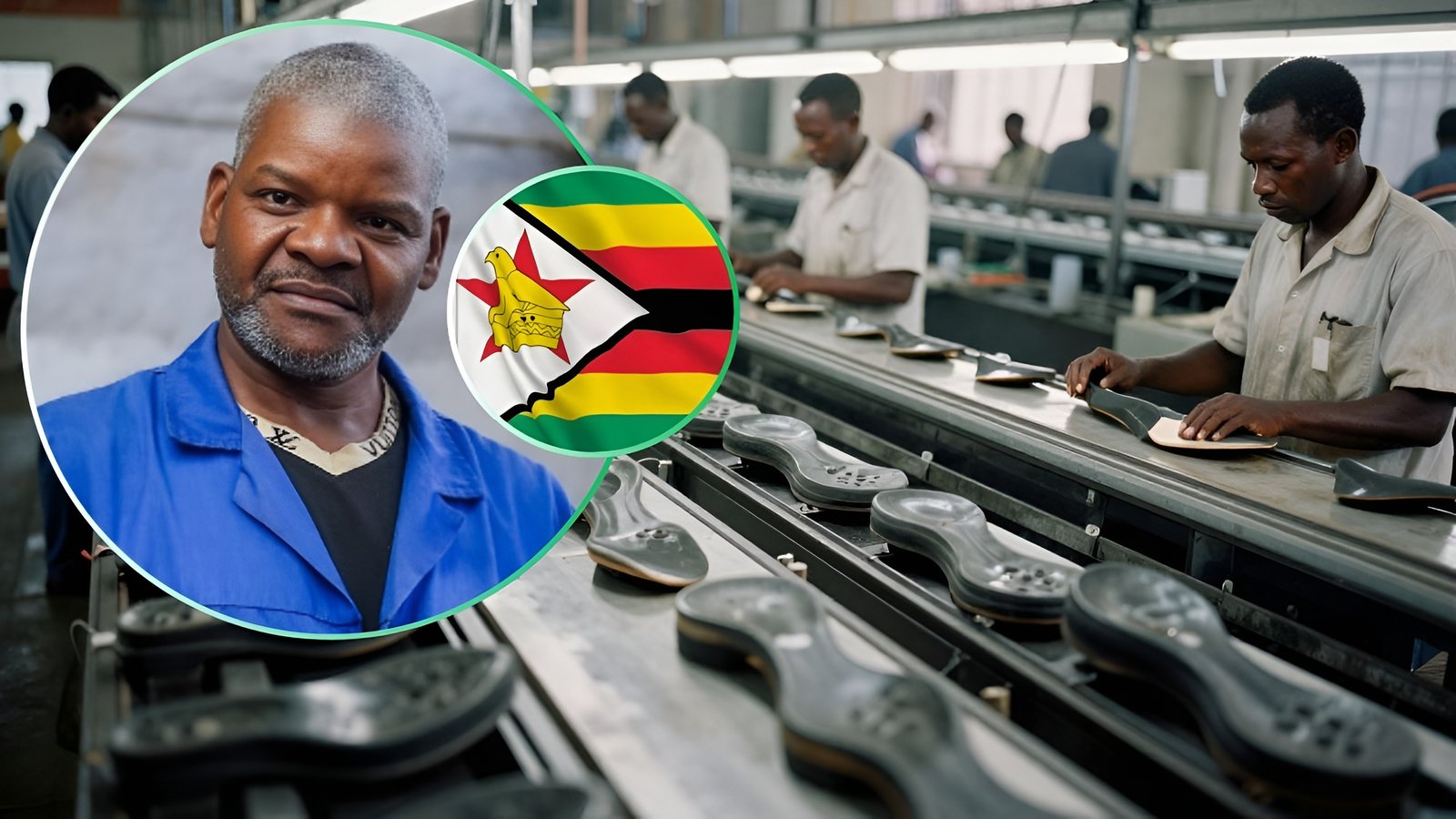 Zimbabwe Firm Invests $1.2 Million in Shoe Soles Factory to Reduce Import Dependence