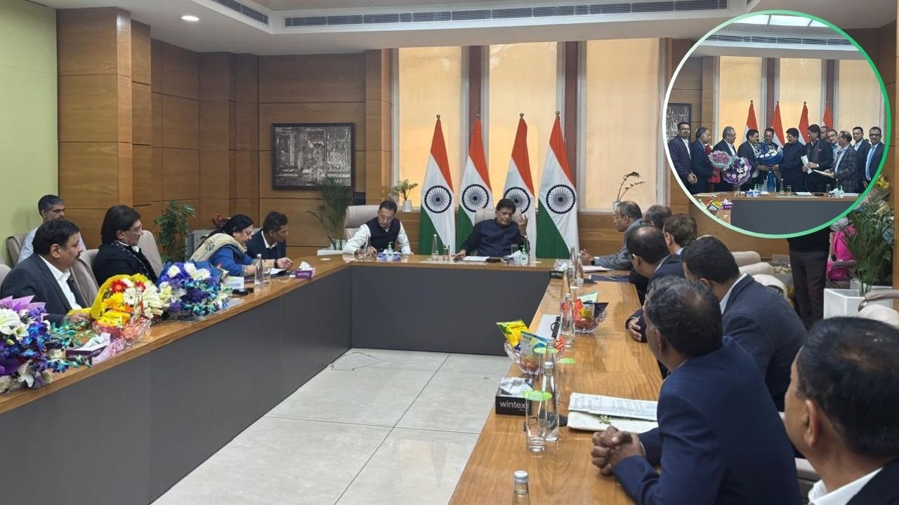 Indian Leather and Footwear Industry Delegation Meets Commerce and Industry Minister Piyush Goyal