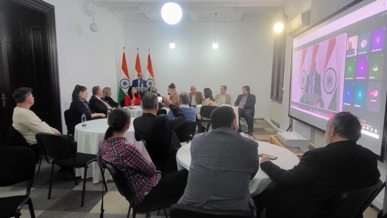 Embassy of India in Collaboration With CLE Organized Hybrid Leather and Footwear B2B Meet in Romania