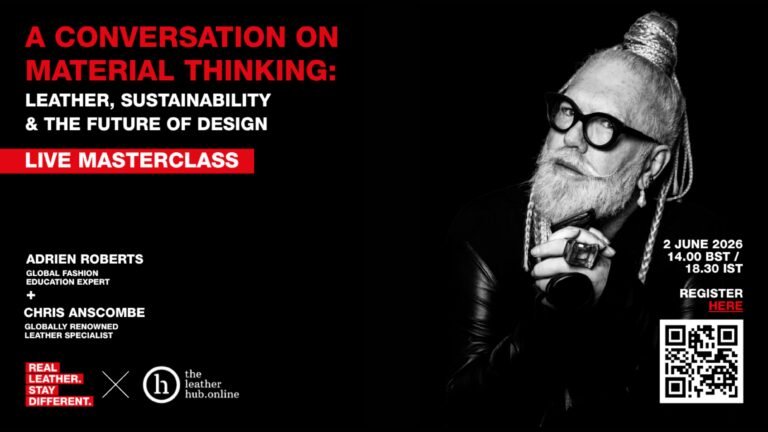 RLSD to Host Free Webinar for Footwear & Accessories Design Students on Material Thinking: Leather, Sustainability & the Future of Design on June 2