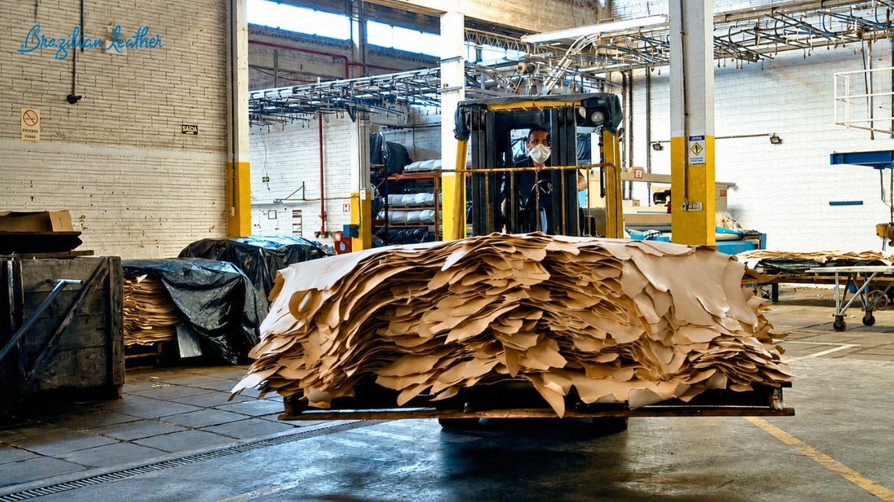 Brazil Leather Exports Fall 7.3% to $89.5 Million in May as Demand Weakens in Key Markets