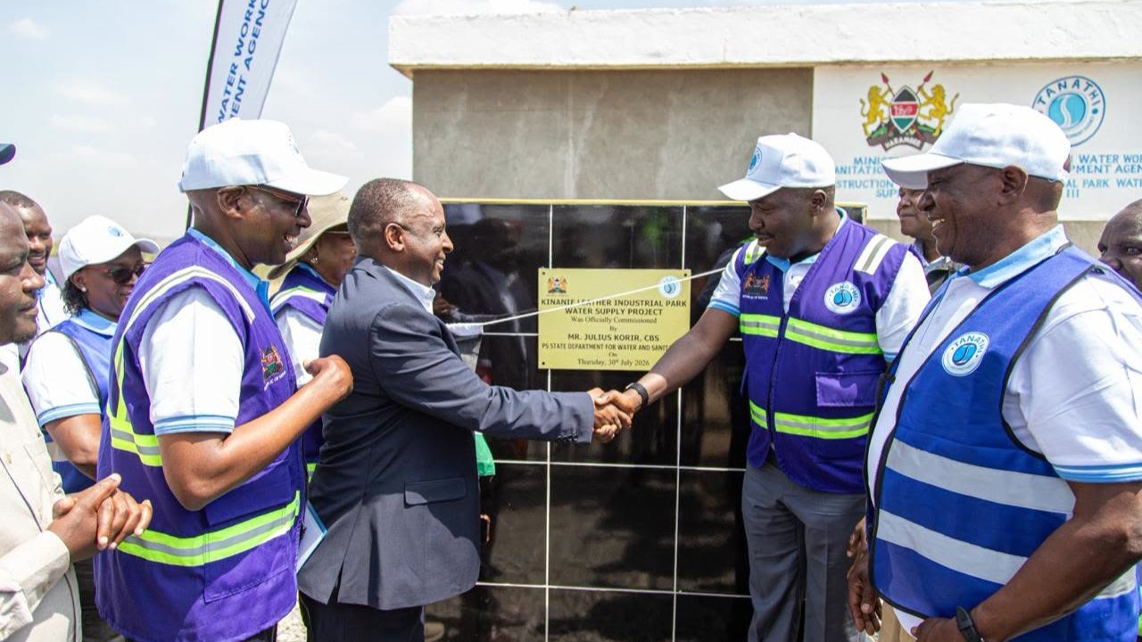 Kenya Commissions $2.9 Million Water Supply Project for Kinanie Leather Industrial Park
